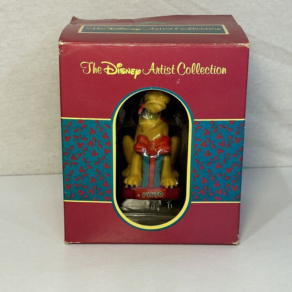 Disney Artist Collection Pluto Christmas Ornament